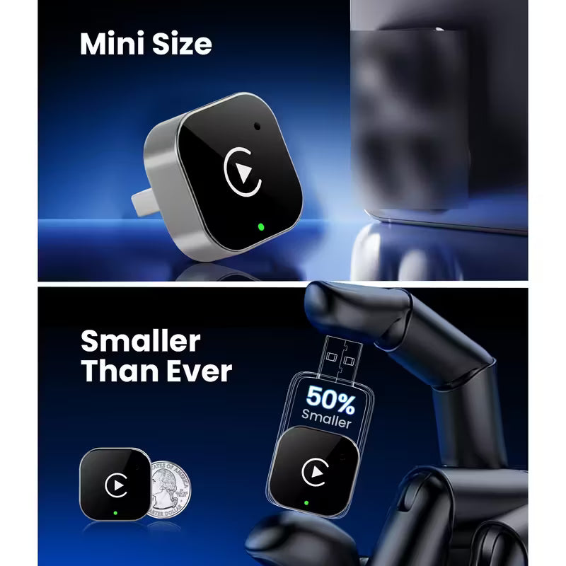 Adaptador Inalámbrico 2 en 1 CarPlay
